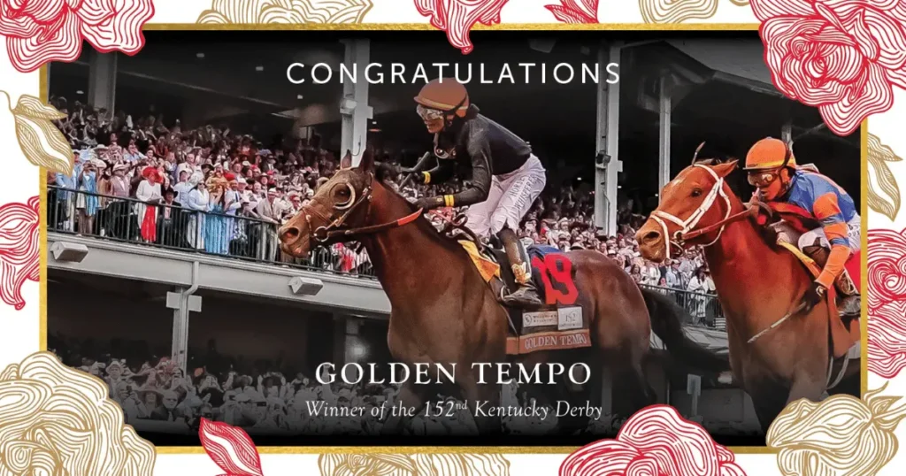 Golden Tempo won the 2026 Kentucky Derby